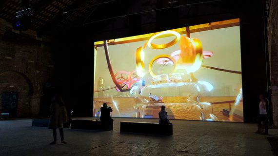Geomancer at HyperPavilion, Venice, May 2017