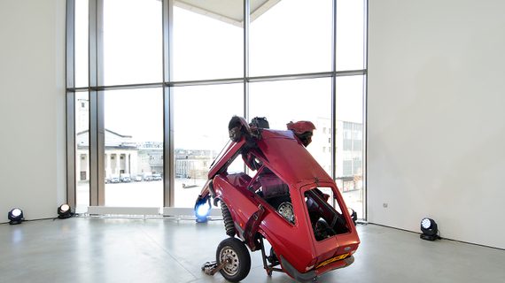 Sampler: Works by Hetain Patel and Rob Crosse installed at John Hansard Gallery